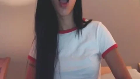 Nerdy ladyboy With Glasses Masturbates Her large 10-Pounder Showing anal hole