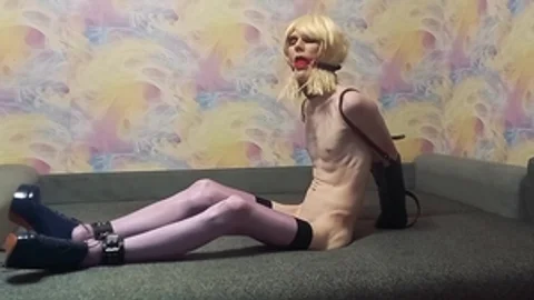 Femboy Sissy skank slave bondage sadomasochism.