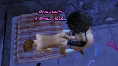 Shemale Dominates in Bed