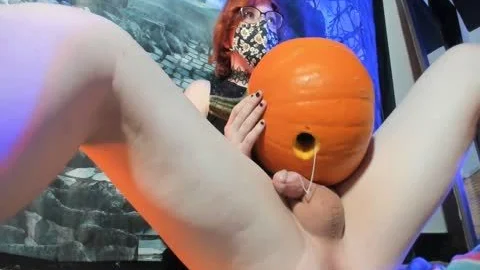 Worst Halloween peculiar Ever: Trans girl bangs A Pumpkin