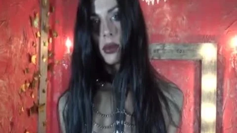 Latin lady-man Jessy Dubai boned attractive sheboy Eva Cassini