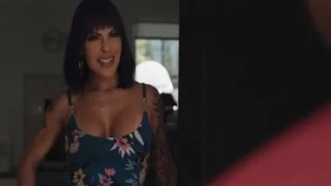 Trans playgirl Foxxy Sucked Plumbers Pipe