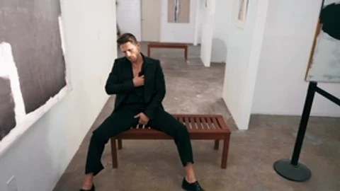 Trans Angels: Trans Nymph Kneels for Blowjob