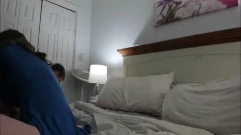 breasty sheboy Feeding Her Boyfriend's penis