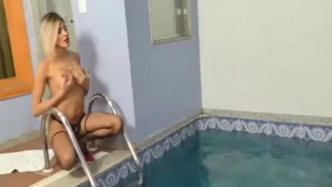 gorgeous shemale Dani Peterson Makes A chap lick Her dark hole before he plows Her