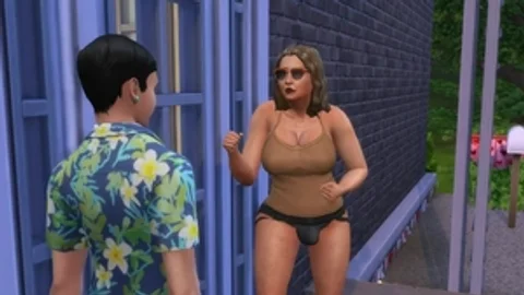 lascivious daddy Trans Woman Wants Her fresh neighbour - WickedWhims