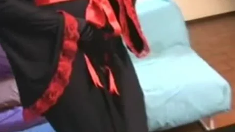 Salma Salma Elegant Robe And Gloves nail