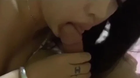 Ninfomaniac Asiatic tgirl dong sucker never Stop Sucki