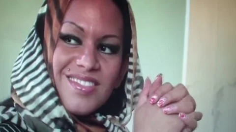 Vittoria Risi Italian Pornostar big breasts pokes A Beauty big black lady-man penis In A Church