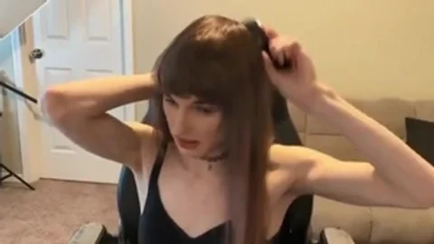 lengthy shlong brunette Trans girl Camshows Solo