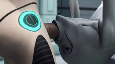 nasty Sex! Sci-fi Android bonks Hard An Alien In The Surgery Room In The Space Station