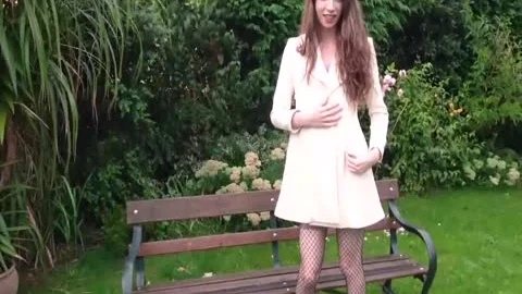 Sasha In A Public Park