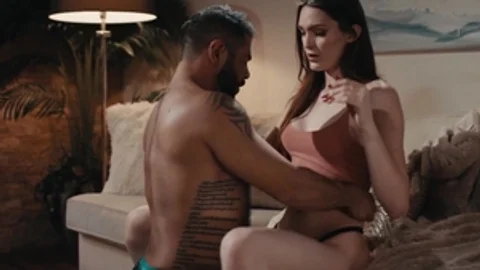 Transsensual.com - European transsexual teasing natural tits