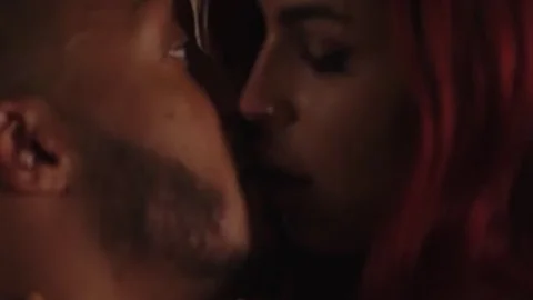 lascivious Ts Rubi Maxim dark hole Bounces On A large dark cock