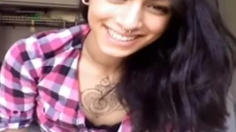 sheboy Strokes Herself And Tastes Her sperm