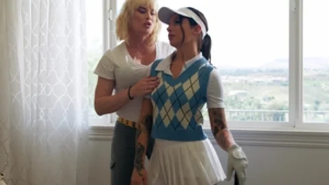 Transfixed: Big Ass Trans Pair Can't Resist Each Other