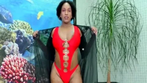 TS Granny Adrieli Pinheiro Self Sucks Her biggest Horse weenie