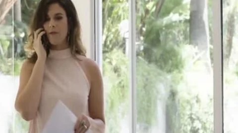 busty brunette TS Kendall Penny Cheats With another Hung