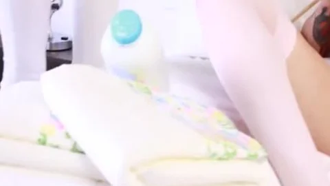 dissolute tranny River Enza Hard Grinding In Diapers