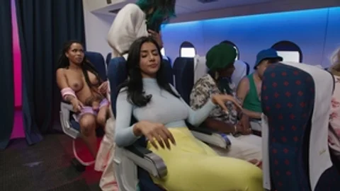 Futa World: Flight Attendant Futa Fun