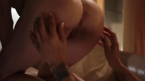 Transsensual.com: Aiden Ashley next to inked Foxxy