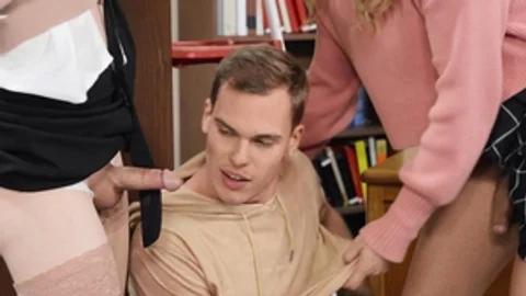 Trans Harder: Izzy and Paradise Tag-Team Tony’s Ass